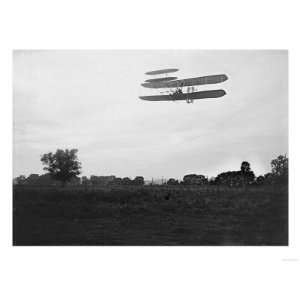 Orville Wright on Flight 41 at 60 foot high Photograph   Dayton, OH 