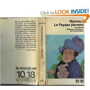  Le paysan parvenu Pierre Carlet de Chamblain de Marivaux Books