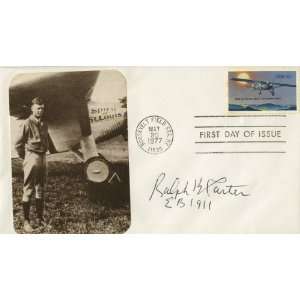 Ralph Carter Member of the Early Birds of Aviation Autographed FDC