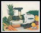 Omega 8005 Juicer   Vegetable, Citrus, Wheatgrass   NEW