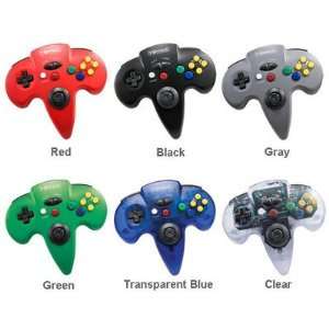 New Nintendo 64 N74 Controller Red 10 Function Buttons Turbo Function 