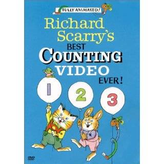 Richard Scarrys Best Counting Video Ever DVD ~ Richard Scarry