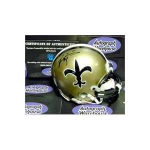 Ricky Williams autographed New Orleans Saints Mini Helmet