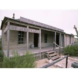 Bar and Courthouse of the Famous Judge Roy Bean, Langtry, Rio Grande 