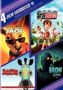 Family Fun Collection 4 Film Favorites DVD, 2011, 2 Disc Set 