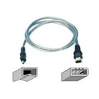 FireWire Cable 6 4 pin for Canon LEGRIA HV40 Camcorder  