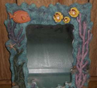 Tropical Fish Framed Mirror   Nemo (clown) 14 x 10  