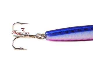 Fish Metal Holographic Casting Sling Lure Bait Jigging Spoons Lures 1 