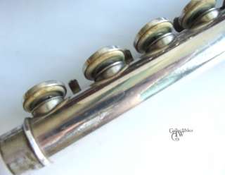 Vintage Professional Metal Flute, Christian Raissar Ulm Do w/ Case 