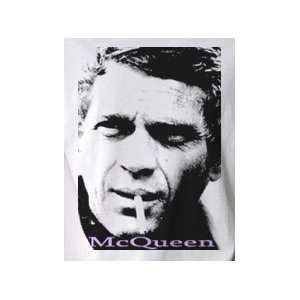 Steve McQueen b/w pop art graphic T shirt (Mens XL)