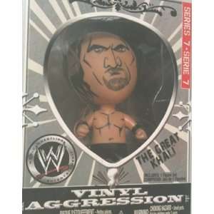    WWE Vinyl Aggression Series 7 the Great Khali Toys & Games