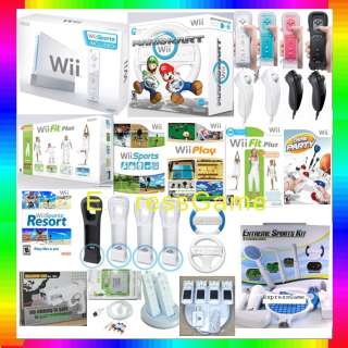   Wii CONSOLE+FIT PLUS+GAMES SPORTS 4 RESORT 0045496880019  