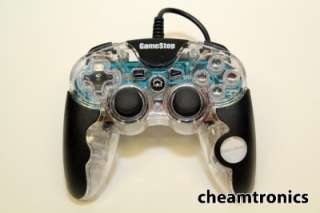 Sony Playstation 3 Gamestop Controller Wired USB Clear  