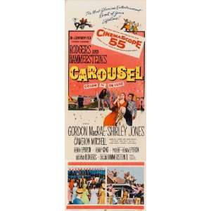  Carousel (1956) 14 x 36 Movie Poster Insert Style A