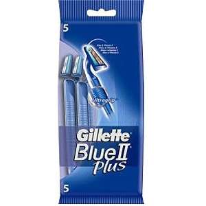 Pack Gillette Blue II 2 Plus UltraGrip Razors Blades  