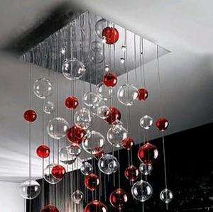   Modern Glass Bubble Ceiling Light Pendant Lamp Lighting Fixture (50cm