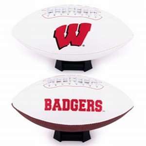  Wisconsin Badgers Full Size Embroidered Football Sports 