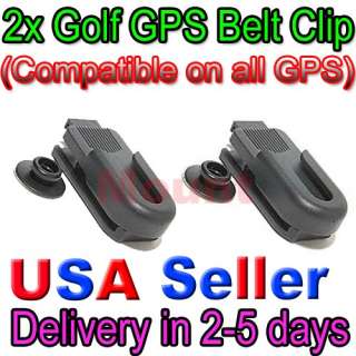   2x Pack Belt Clip Mount Golf Buddy Pro Plus Tour Golf Range GPS  
