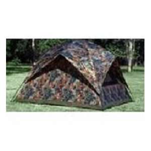 Camouflage 3 Person Hexagon Dome Tent 