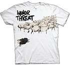   LICENSED MINOR THREAT OUT OF STEP PUNK ROCK MUSIC ADULT TSHIRT XL