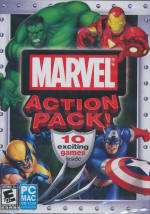 MARVEL ACTION PACK 10x Games Wolverine, Iron Man, Hulk, 705381199502 