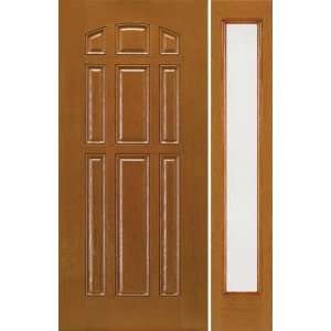  Exterior Door: Fiberglass Nine Panel with 1 Sidelite: Home 