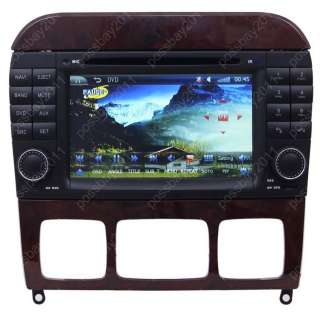   W220 99 06 Car GPS Navigation TV DVD Radio MP3 IPOD Player  