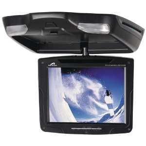   CEILING MOUNT FLIP DOWN MONITOR WITH DVD (BLACK)