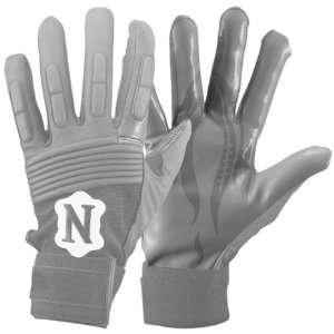 Neumann Adult Gripper II Lineman Football Gloves GRAY ADULT   L 
