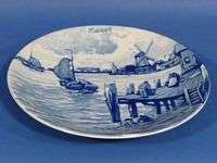 d959 Vintage Royal Delft Wall Plate Westraven MARCH  