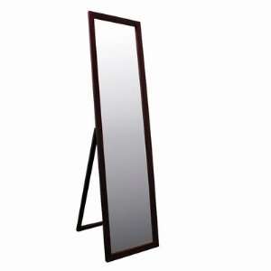  Full Length Stand Mirror in Walnut