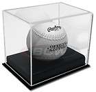 Acrylic Softball Display Stand Clear Plastic Box Case Cube Container 