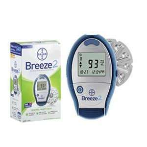  Bayer Breeze 2 Glucose Meter kit