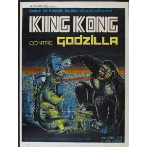  King Kong Vs. Godzilla Movie Poster (11 x 17 Inches   28cm 