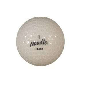  Noodle Ice White Golf Balls AAAA: Sports & Outdoors