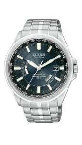   Citizen Eco Drive Stainless Steel World Perpetual A T Mens Watch