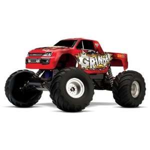    Traxxas Monster Jam 2WD Grinder Monster Truck Toys & Games
