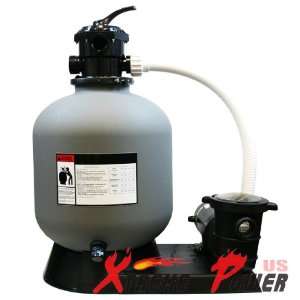   19 Sand Filter w/ 1.5HP Above Ground Swimming Pool Pump Toys & Games