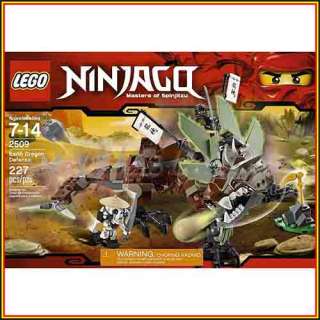 LEGO NINJAGO 2509 Earth Dragon Defense Masters of Spinjitzu Cole and 