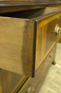 Antique Style Large Mahogany Linen Press / TV Cabinet  