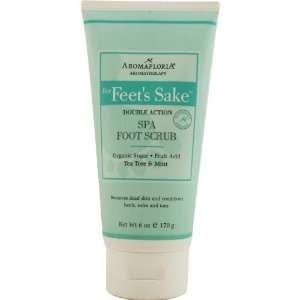   Aromafloria For Feets Sake Double Action Spa Foot Scrub, 6 oz Beauty