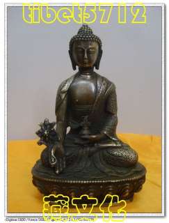   Reproduction Antiques bronze Healing Medicine buddha buddha statue