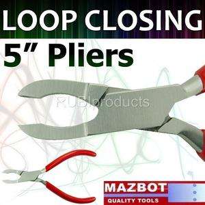 Mazbot® 5 Loop Closing Pliers close Jump Rings Jewelry Making Tool 