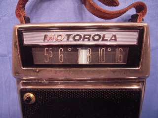 Orig 1960 Motorola X19A Transistor Radio Working   