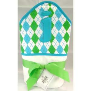  Baby Boy Initial Hooded Bath Towel   Letter J Baby