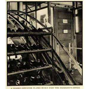  1938 Print Conveyor Nunn Bush Shoe Milwaukee Henry 