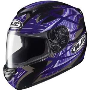  HJC CS R2 Motorcycle Helmet Storm Purple Lg Automotive