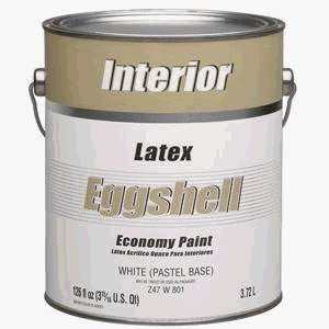  Economy Interior Latex Eggshell Wall Paint Patio, Lawn 