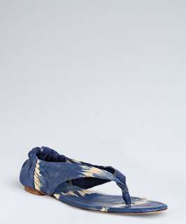 Boutique 9 dark blue leather Servana banded sandals   up to 