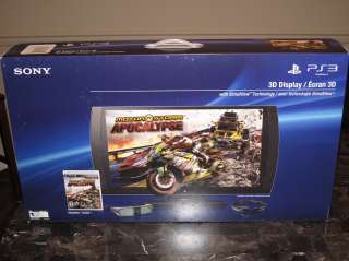 NEW Sony PlayStation 3D Display Bundle 24 inch 3D LED   PS398078 